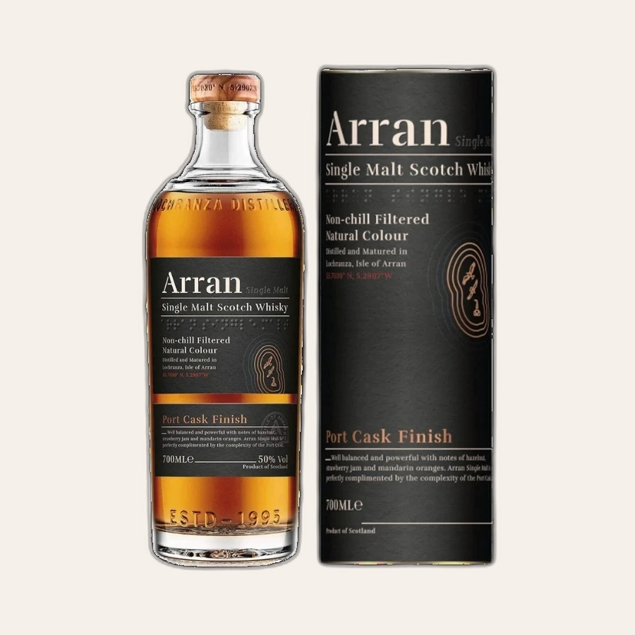 Rượu Whisky Arran Port Cask Finish