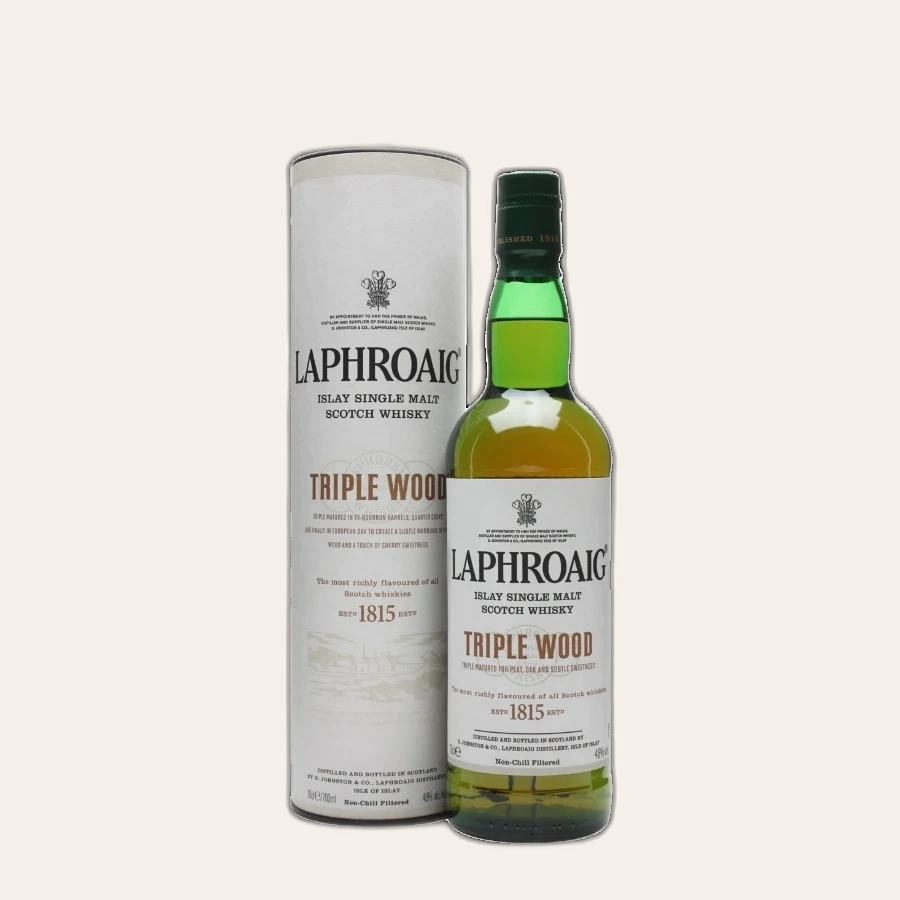 Rượu Whisky Laphroaig Triple Wood