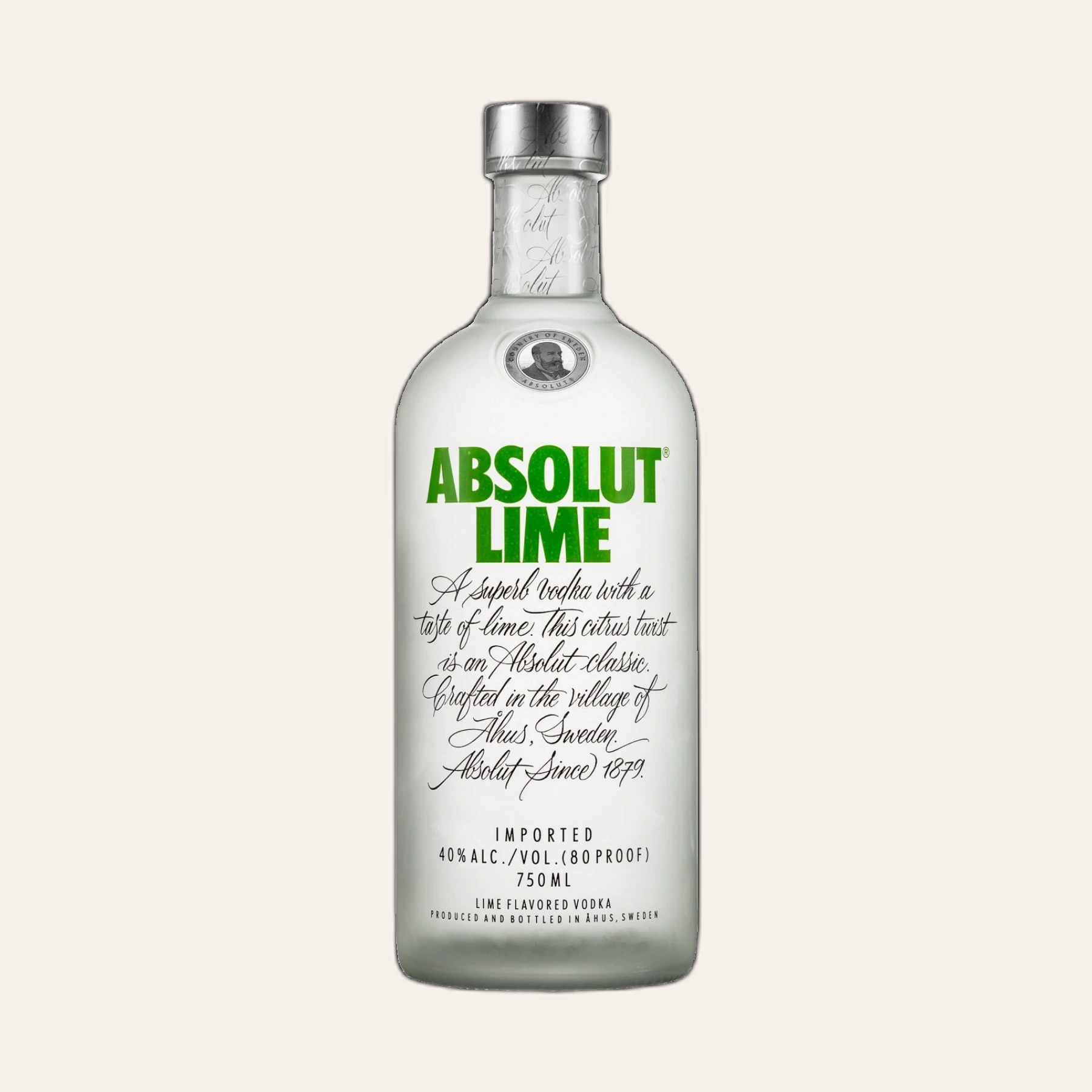 Rượu Vodka Thụy Điển Absolut Lime 1000ml