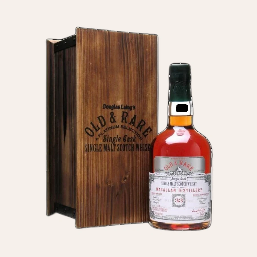 Rượu Whisky Old And Rare Macallan 33 Year Old 1977 Douglas Laing