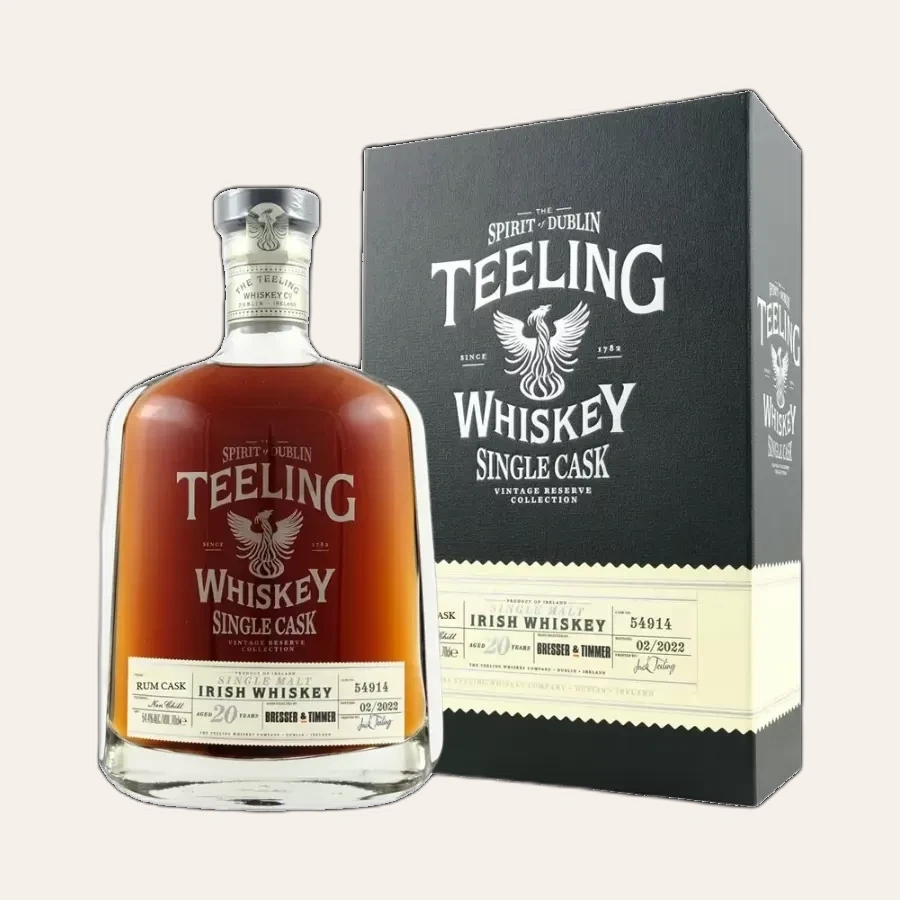 Rượu Whisky Teeling 20 Year Old Single Cask - Rum Cask