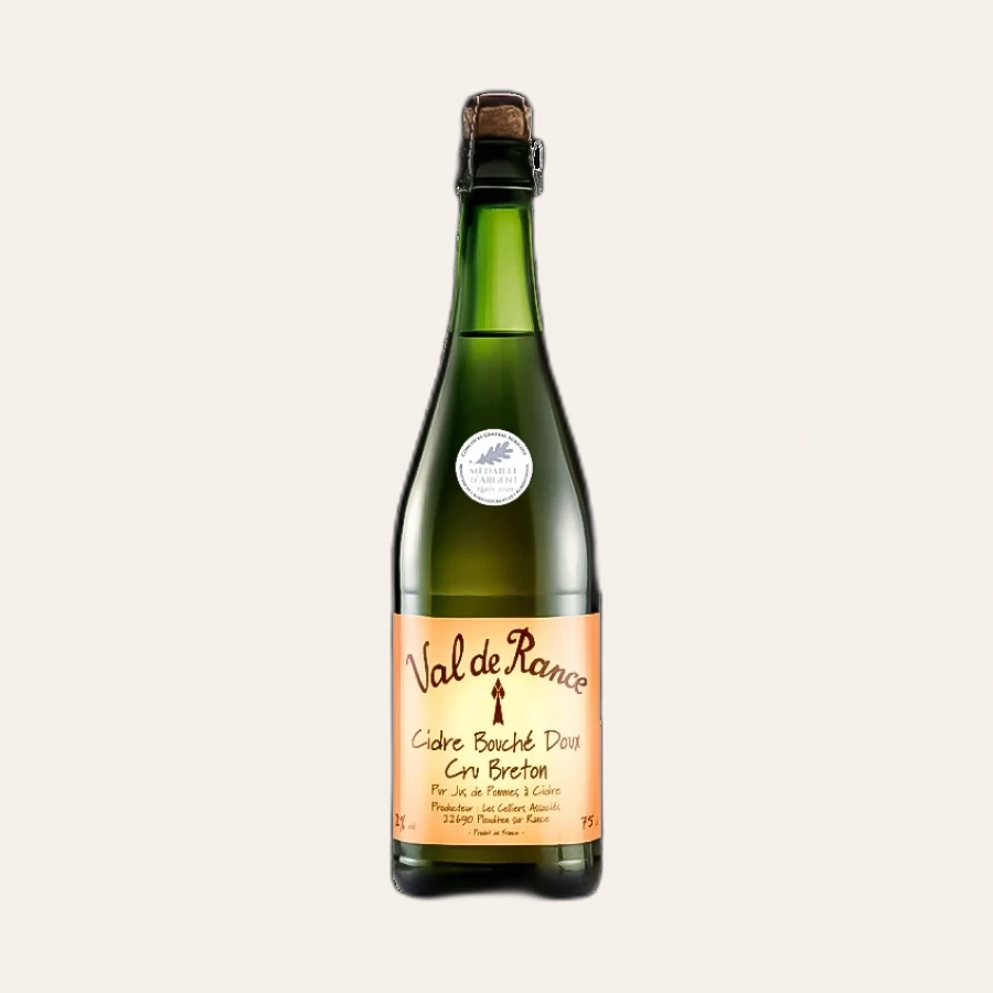 Nước Táo Lên Men Pháp Val De Rance Cru Breton Sweet Cider 750ml