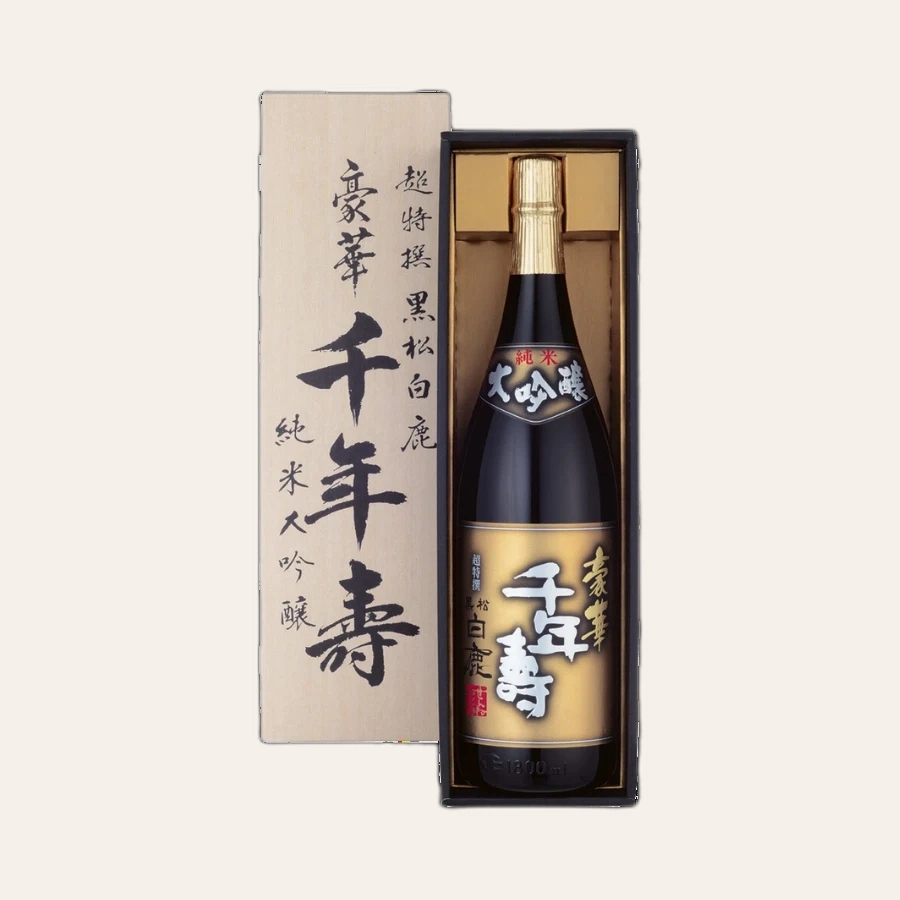 Rượu Sake Nhật Bản Hakushika Sennenju Magnum 1.8L