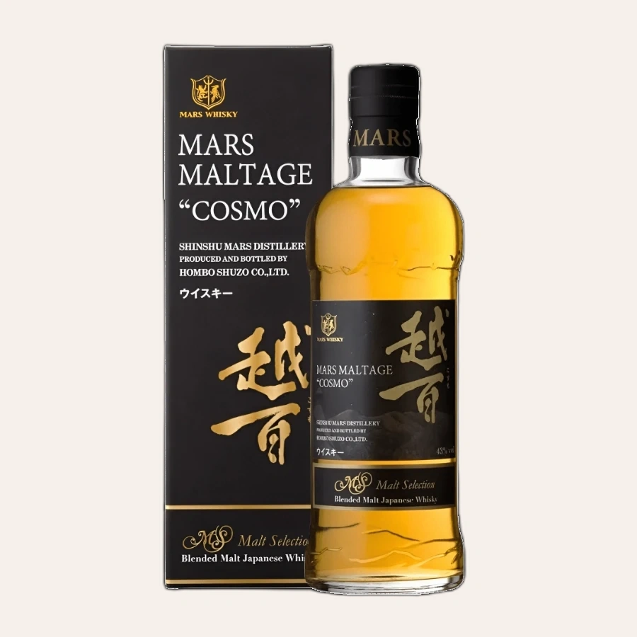 Rượu Whisky Nhật Bản Mars Maltage 'COSMO' Blended Malt Whisky