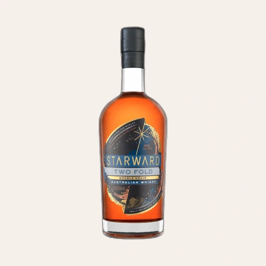 Rượu Whisky Úc Starward Two Fold 1L