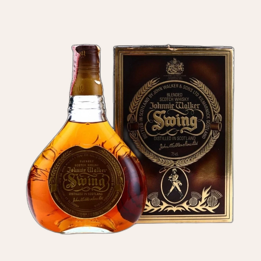 Rượu Whisky Johnnie Walker Swing 1980s