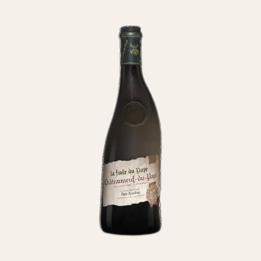 Rượu Vang Đỏ Pháp Brotte La Fiole du Pape Pere Anselme Chateauneuf du Pape
