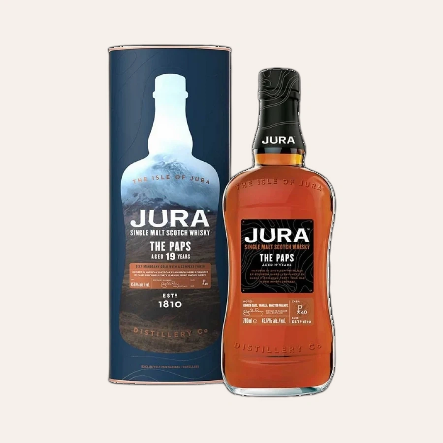 Rượu Whisky Jura 19 Year Old The Paps Travel Retail Exclusive