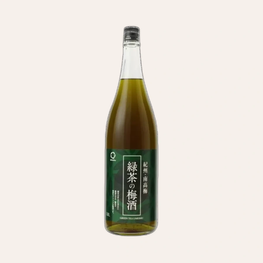 Rượu Mơ Nhật Bản Nakano Kishu Green Tea Vị Trà Xanh 1.8L (Mẫu Mới)