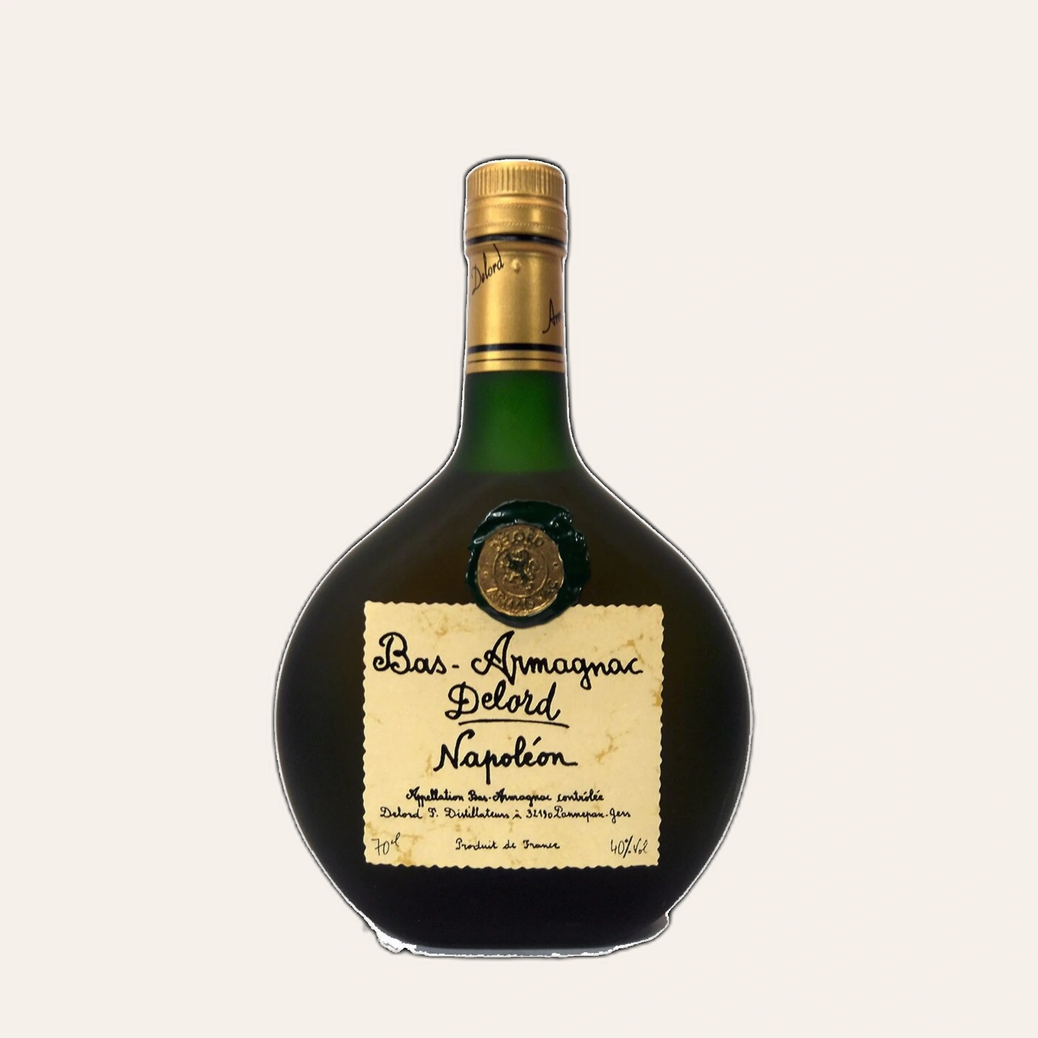 Rượu Brandy Pháp Armagnac Delord Napoleon Bottle Basquaise