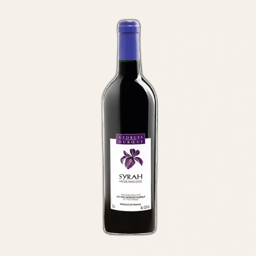 Rượu Vang Đỏ Pháp Georges Duboeuf Pays d’Oc Shiraz