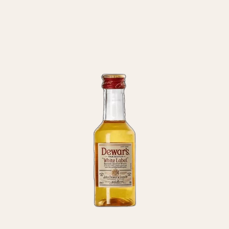 Rượu Whisky Dewar's White Label 50ml