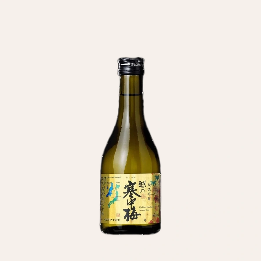 Rượu Sake Nhật Bản Koshino Kanchubai Gold Label Junmai Ginjo 300ml