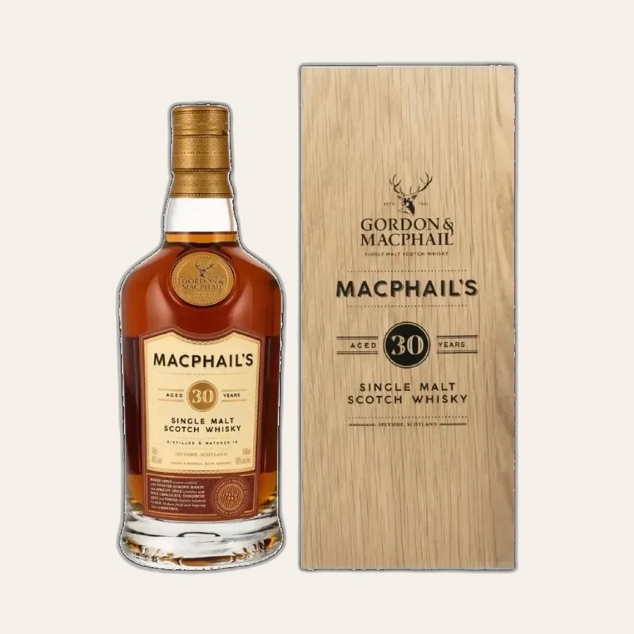 Rượu Whisky MacPhail's 30 Year Old Gordon & MacPhail