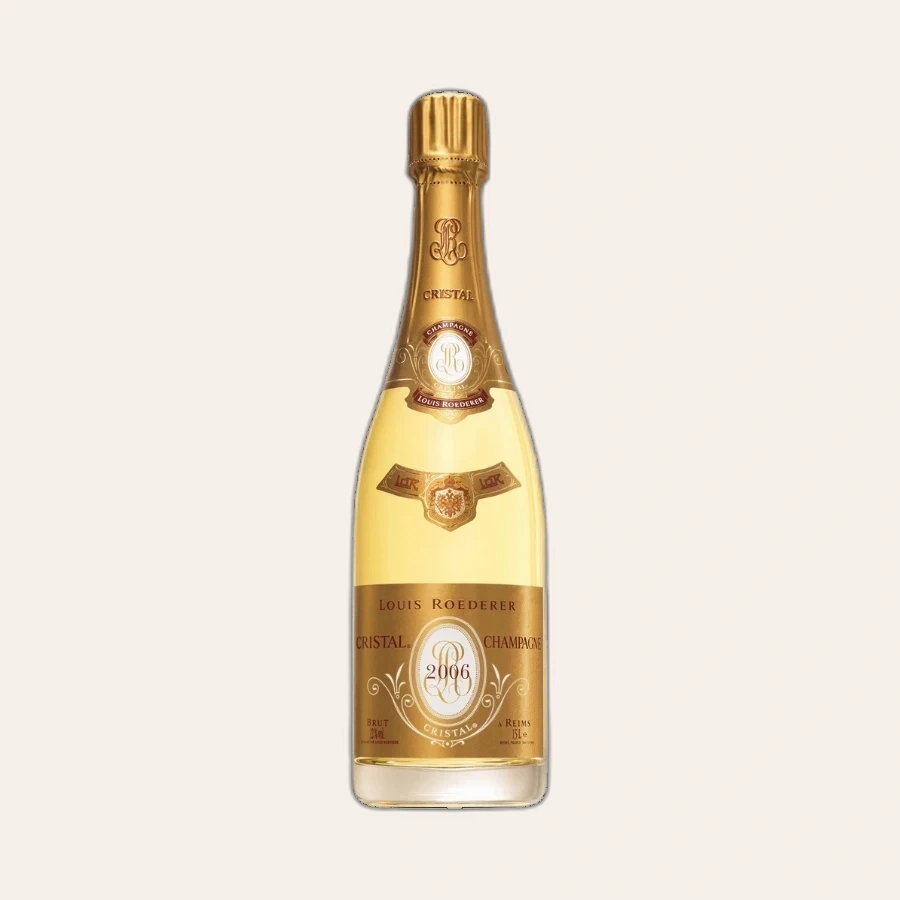 Rượu Champagne Pháp Louis Roederer Cristal Brut 1.5L