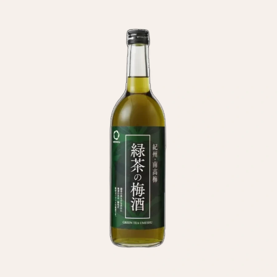 Rượu Mơ Nhật Bản Nakano Kishu Green Tea Vị Trà Xanh (Mẫu Mới)
