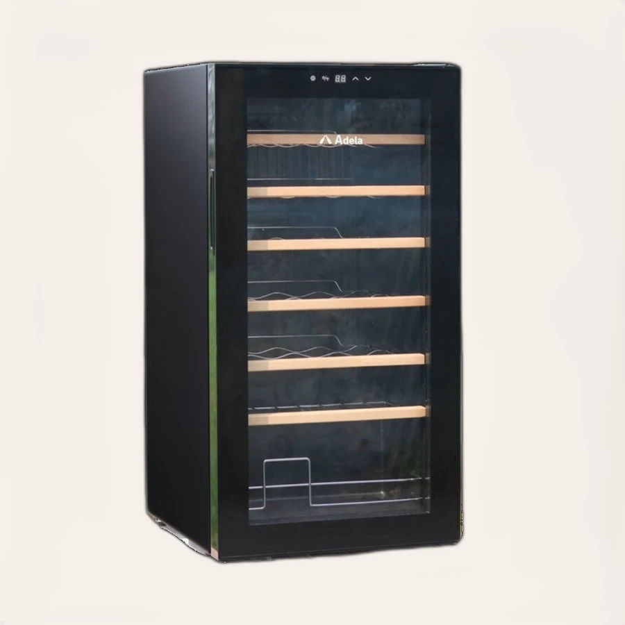 Tủ Rượu Vang Adela 28 Chai Giá Gỗ