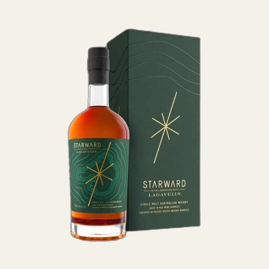 Rượu Whisky Úc Starward Lagavulin Cask Strength Limited Edition Release