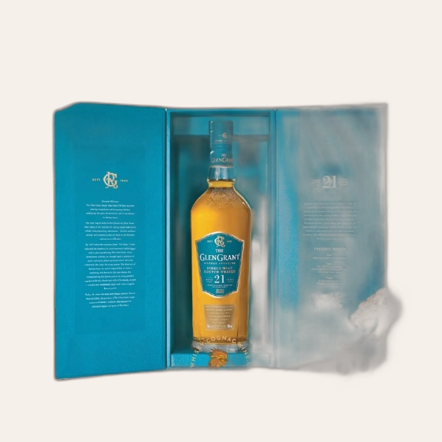 Rượu Whisky Glen Grant 21 Year Old Phiên Bản Hộp Quà Tết 2025