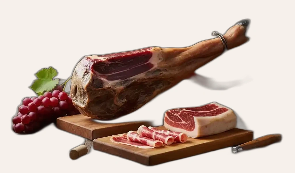 Đùi Heo Muối Iberico Cebo Đùi Sau Không Xương 1 Kg Giá Rẻ