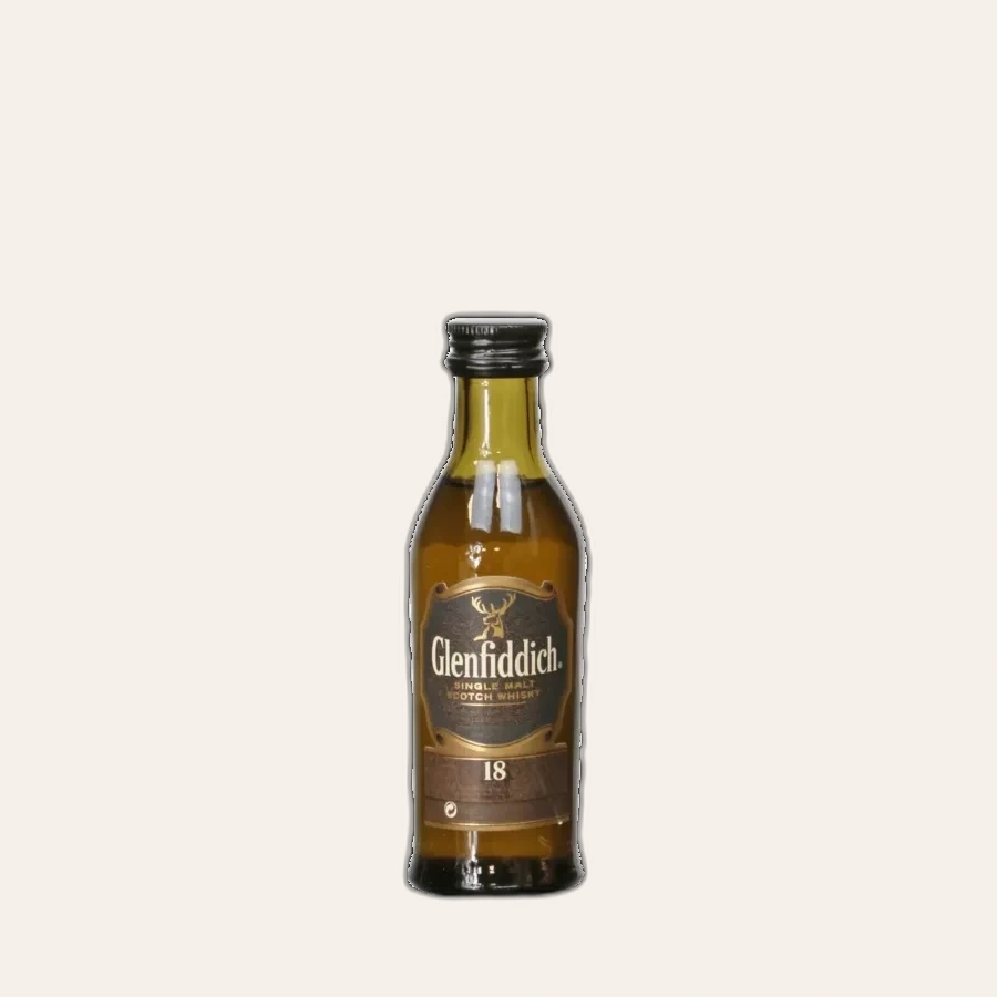 Rượu Whisky Glenfiddich 18 Year Old Chai Mini 50ml