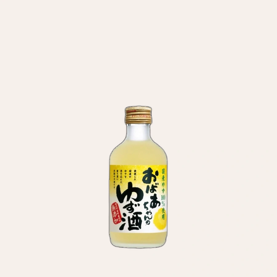 Rượu Yuzu Nhật Bản Obaachan 300ml