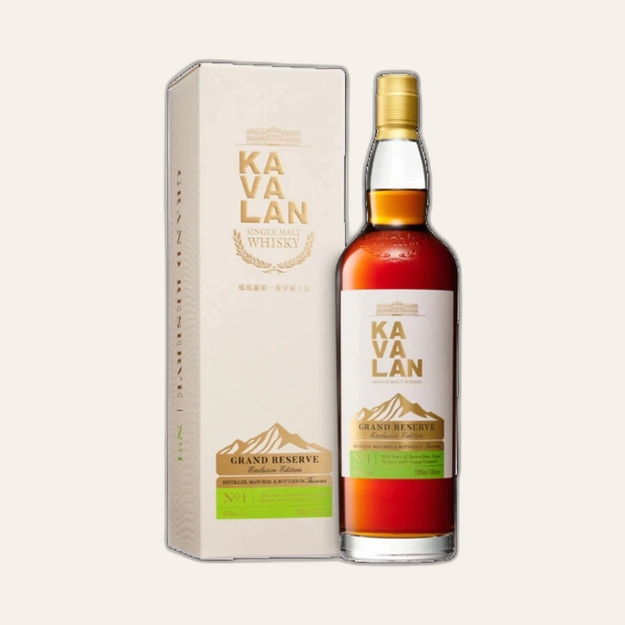 Rượu Whisky Kavalan Grand Reserve No.1