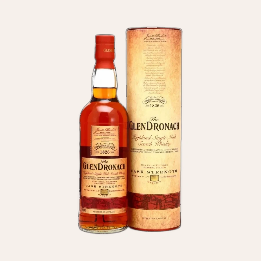 Rượu Whisky GlenDronach Cask Strength Batch 2