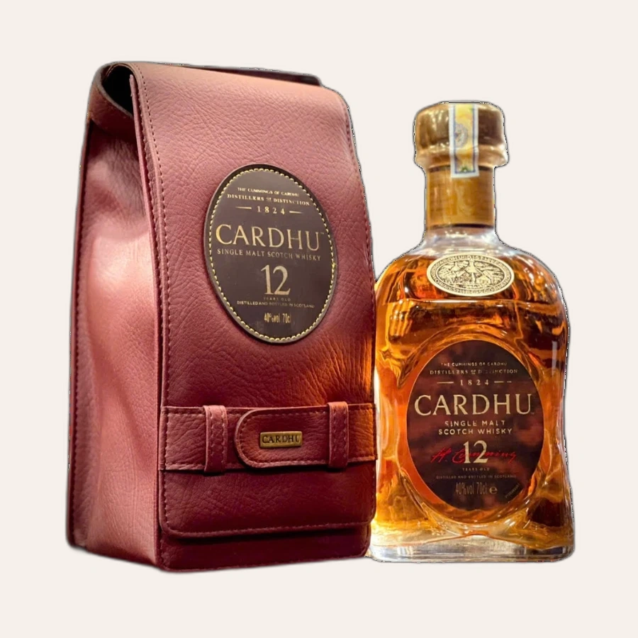 Rượu Whisky Cardhu 12 Year Old Kèm Túi Da