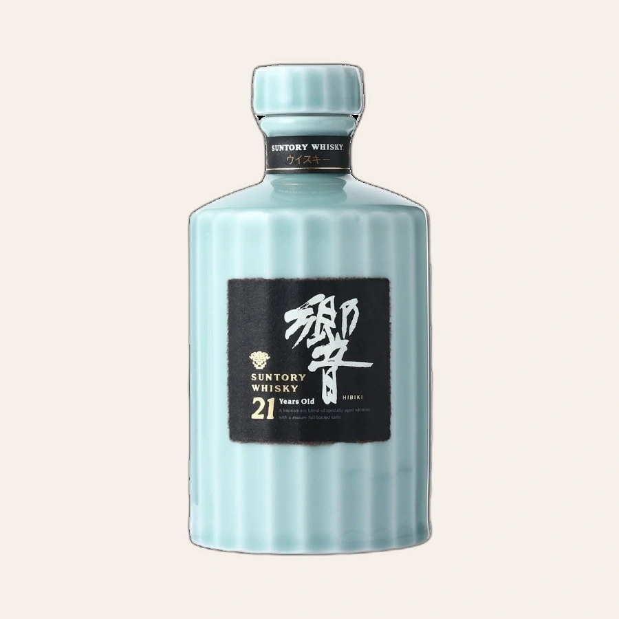 Rượu Whisky Nhật Hibiki 21 Year Old Arita Ceramic Decanter