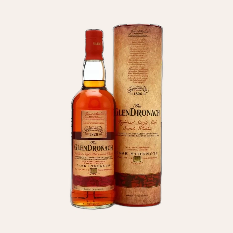 Rượu Whisky GlenDronach Cask Strength Batch 3