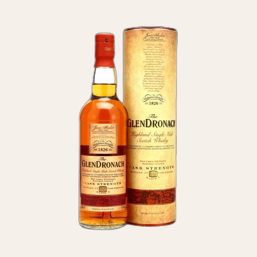 Rượu Whisky GlenDronach Cask Strength Batch 4