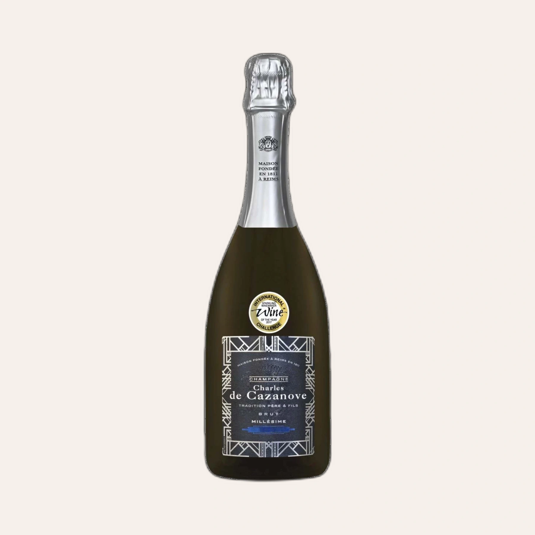 Rượu Champagne Pháp Champagne Charles de Cazanove Vintage 2008