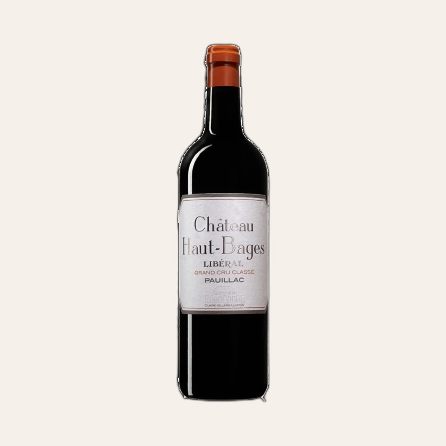 Rượu Vang Đỏ Pháp Chateau Haut Bages Liberal Pauillac 2015