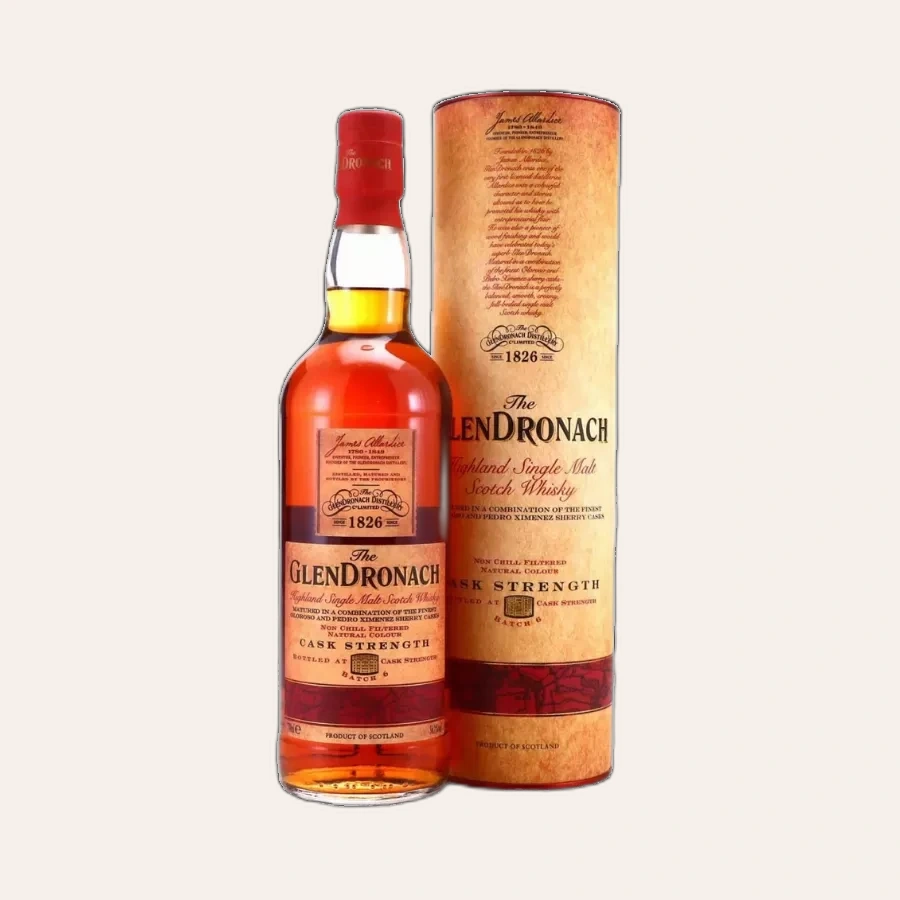 Rượu Whisky GlenDronach Cask Strength Batch 6