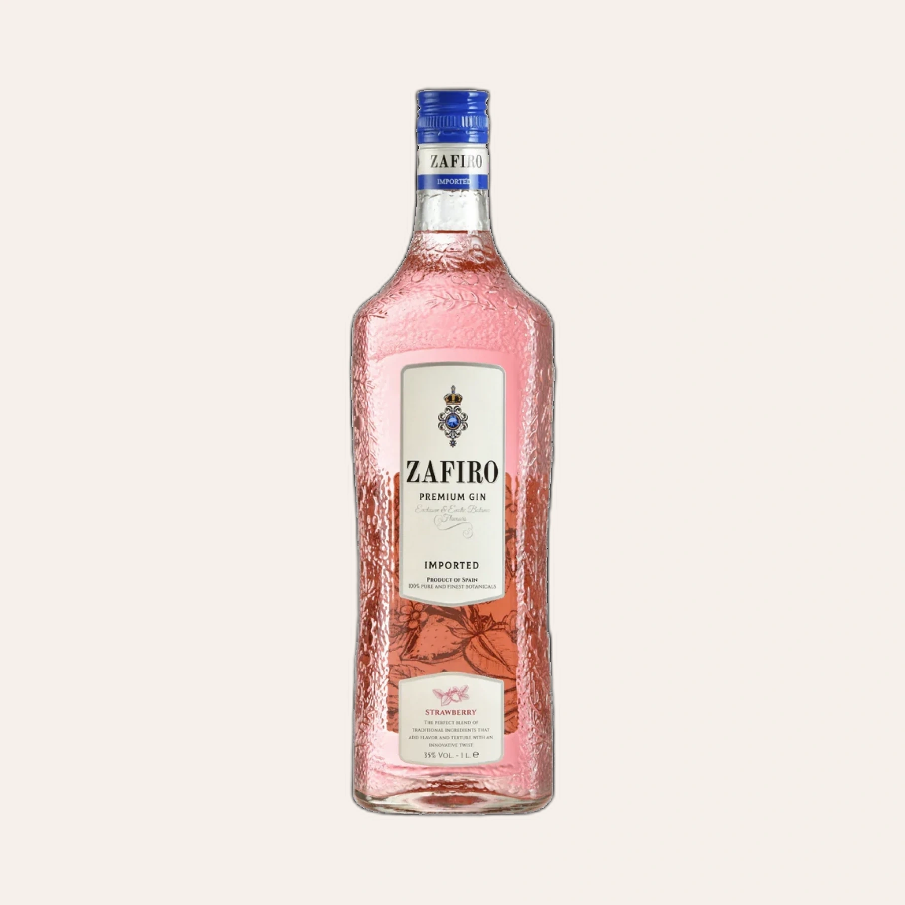 Rượu Gin Tây Ban Nha Zafiro Strawberry Gin