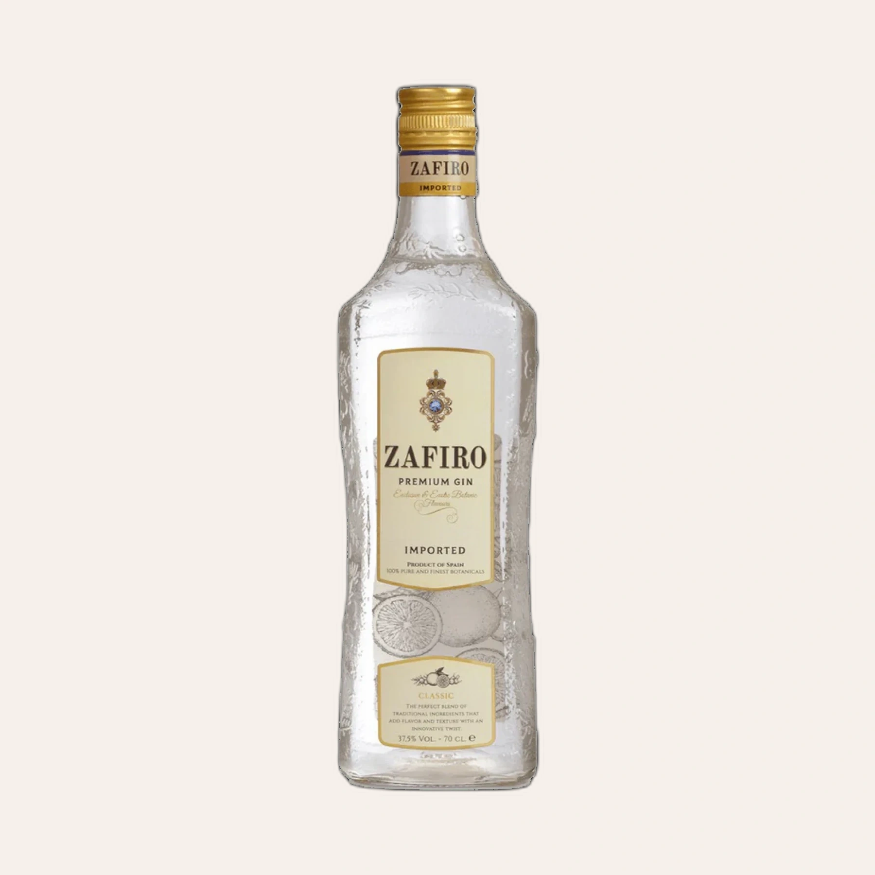 Rượu Gin Tây Ban Nha Zafiro Premium Gin