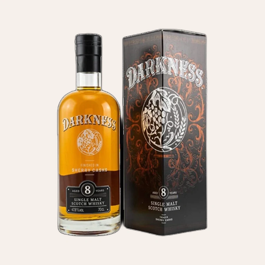 Rượu Whisky Darkness 8 Year Old Sherry Cask