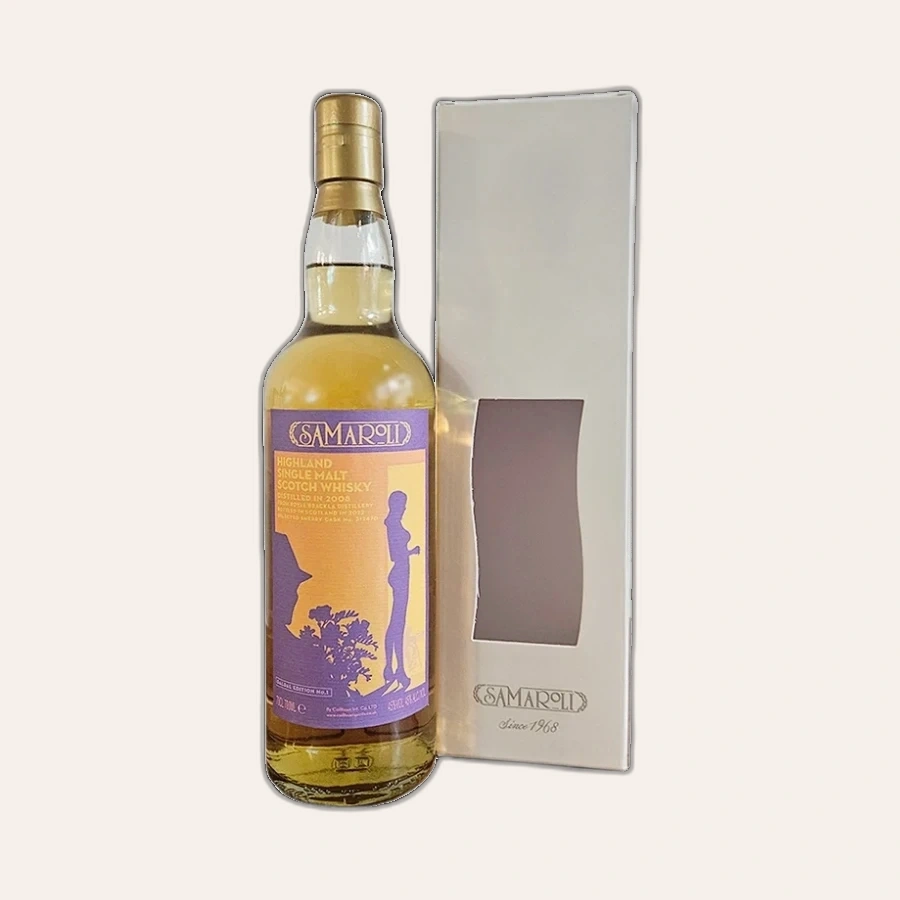 Rượu Whisky Royal Brackla 14 Year Old 2008 Bottled 2022 Samaroli