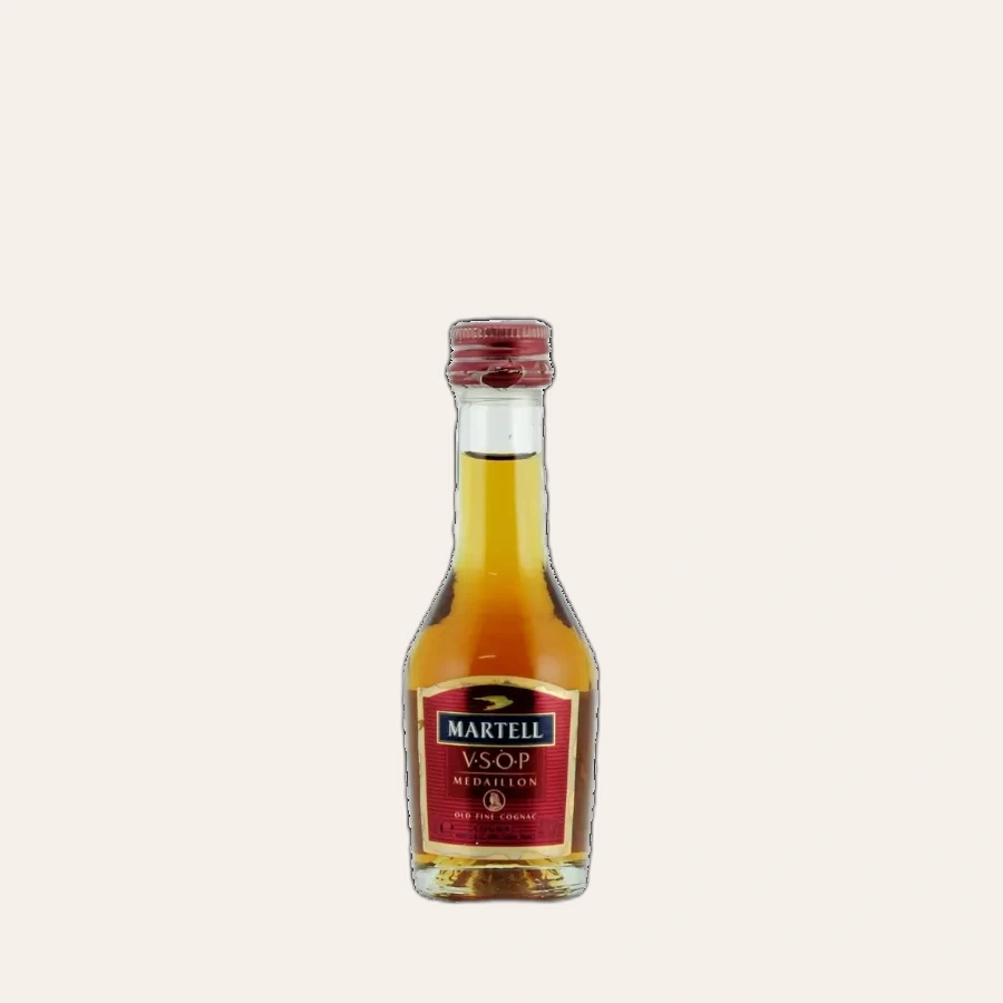 Rượu Cognac Pháp Martell VSOP Chai Mini 50ml