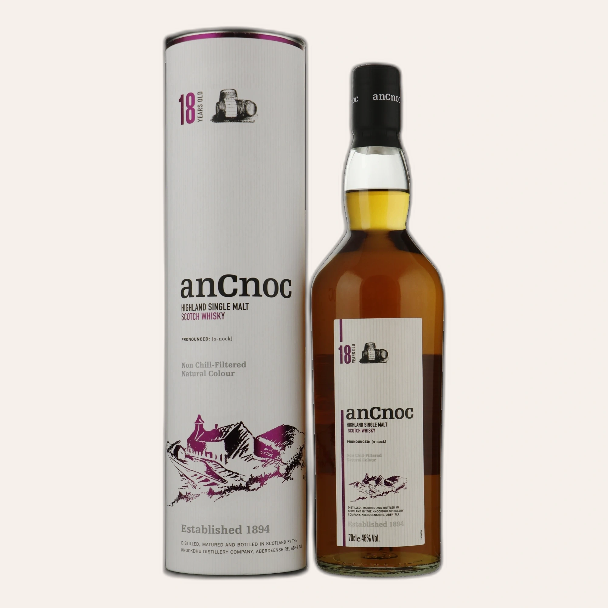 Rượu Whisky Ancnoc 18 Year Old
