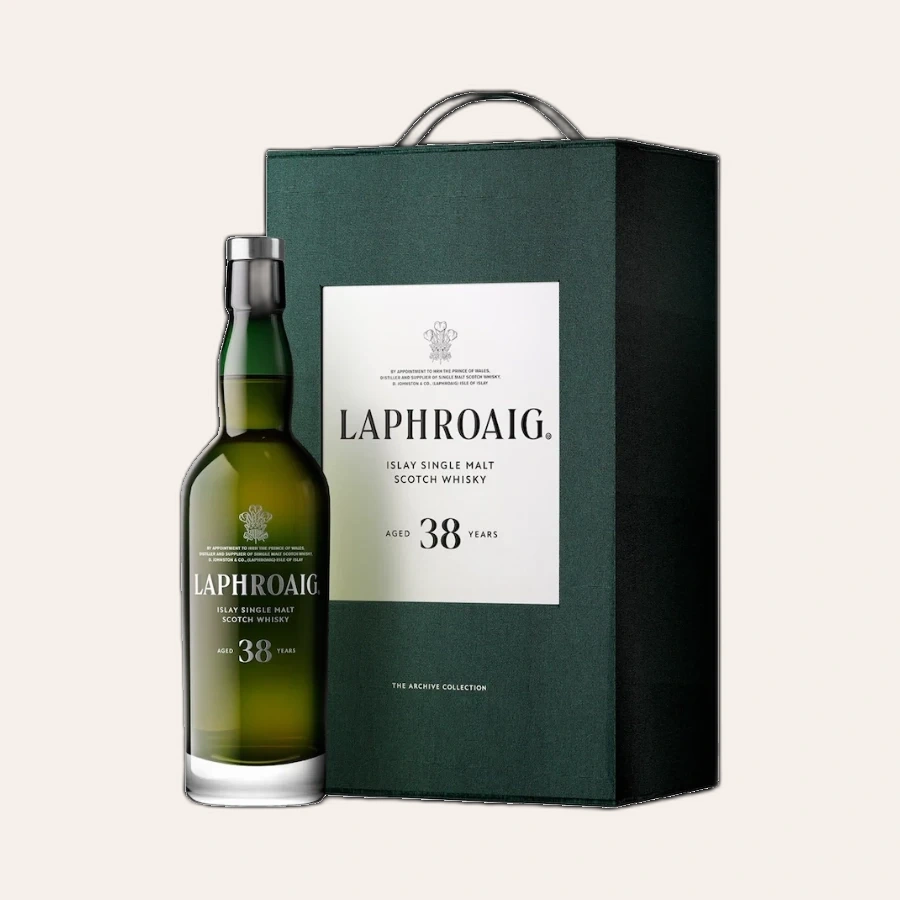 Rượu Whisky Laphroaig 38 Year Old Archive Collection