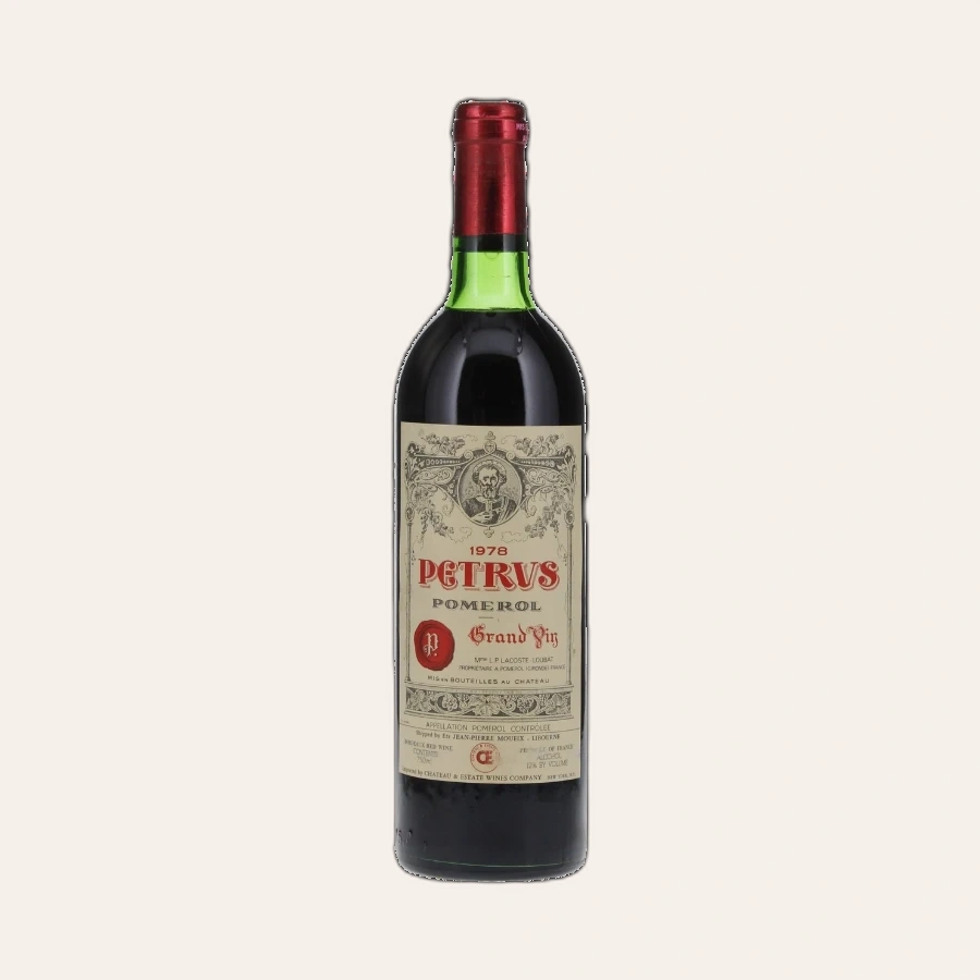 Rượu Vang Đỏ Pháp Chateau Petrus Pomerol 1978