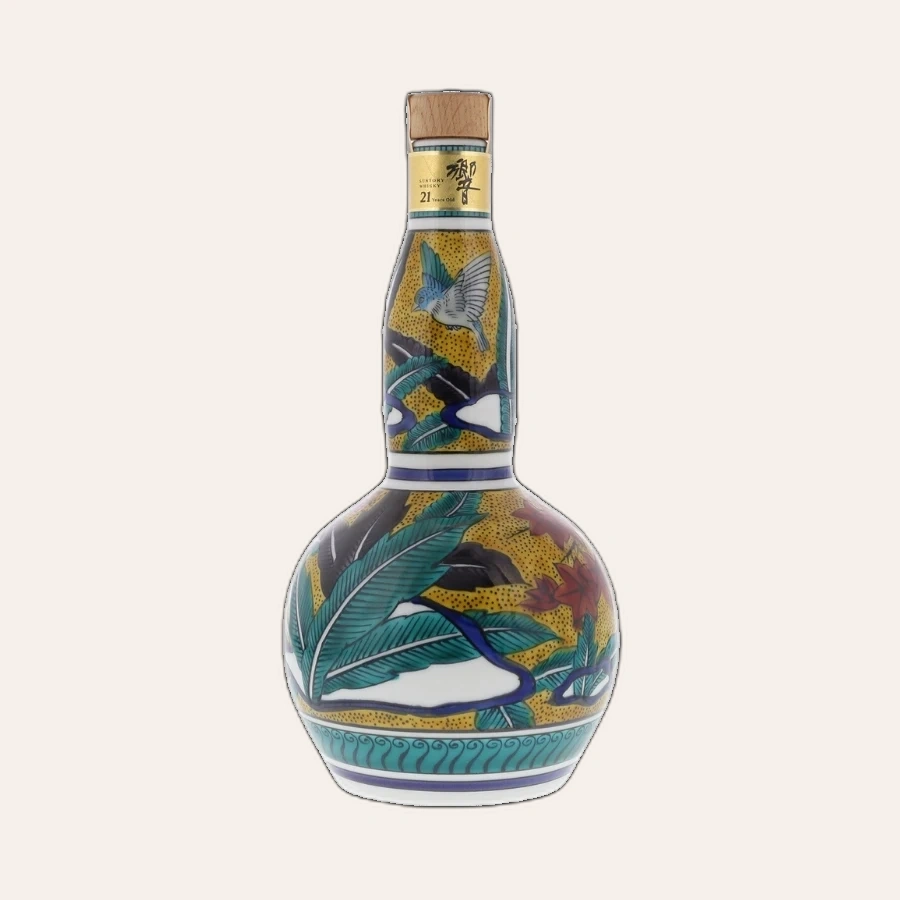 Rượu Whisky Nhật Hibiki 21 Year Old Kutani Ceramic Decanter 2003 Release