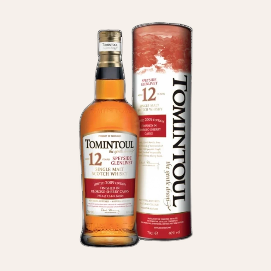 Rượu Whisky Tomintoul 12 Year Old Vintage 2009 Oloroso Finish