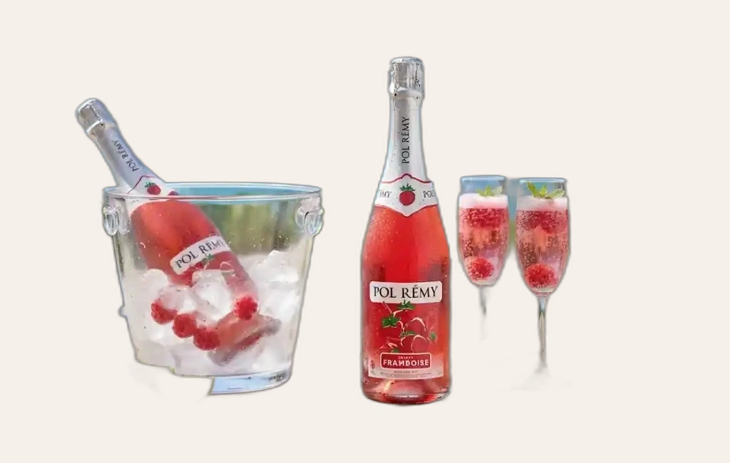 Sparkling Pháp Pol Remy Framboise Tuyệt Vời