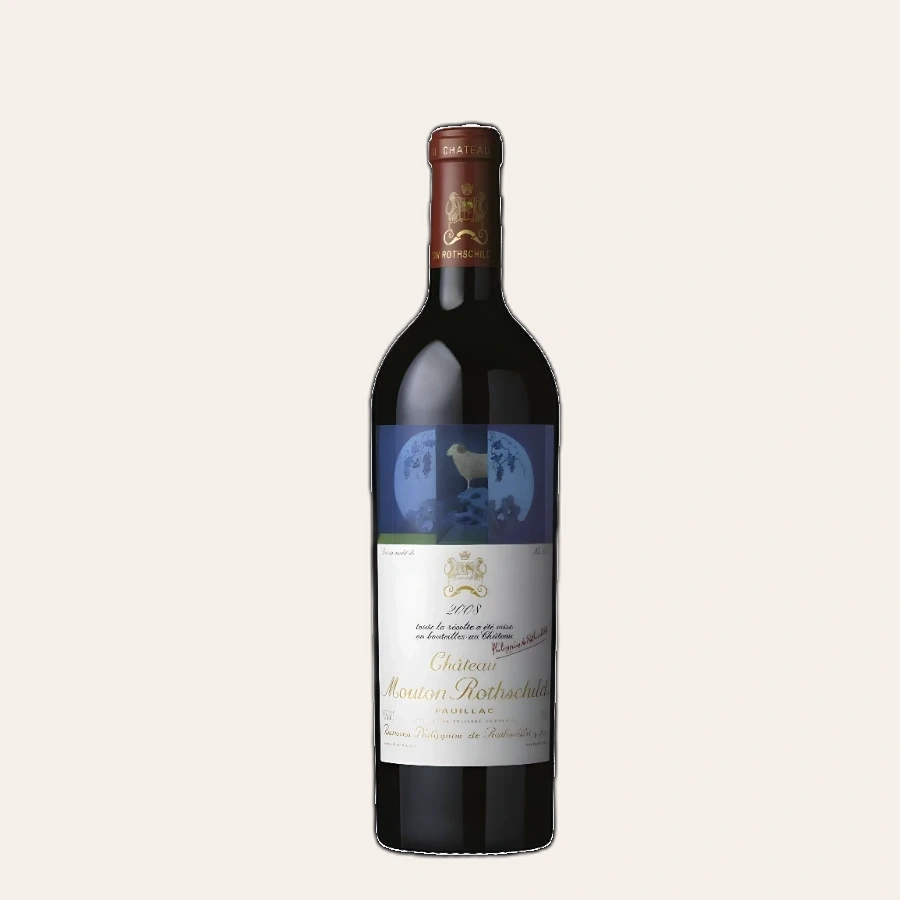 Rượu Vang Đỏ Pháp Chateau Mouton Rothschild 2008