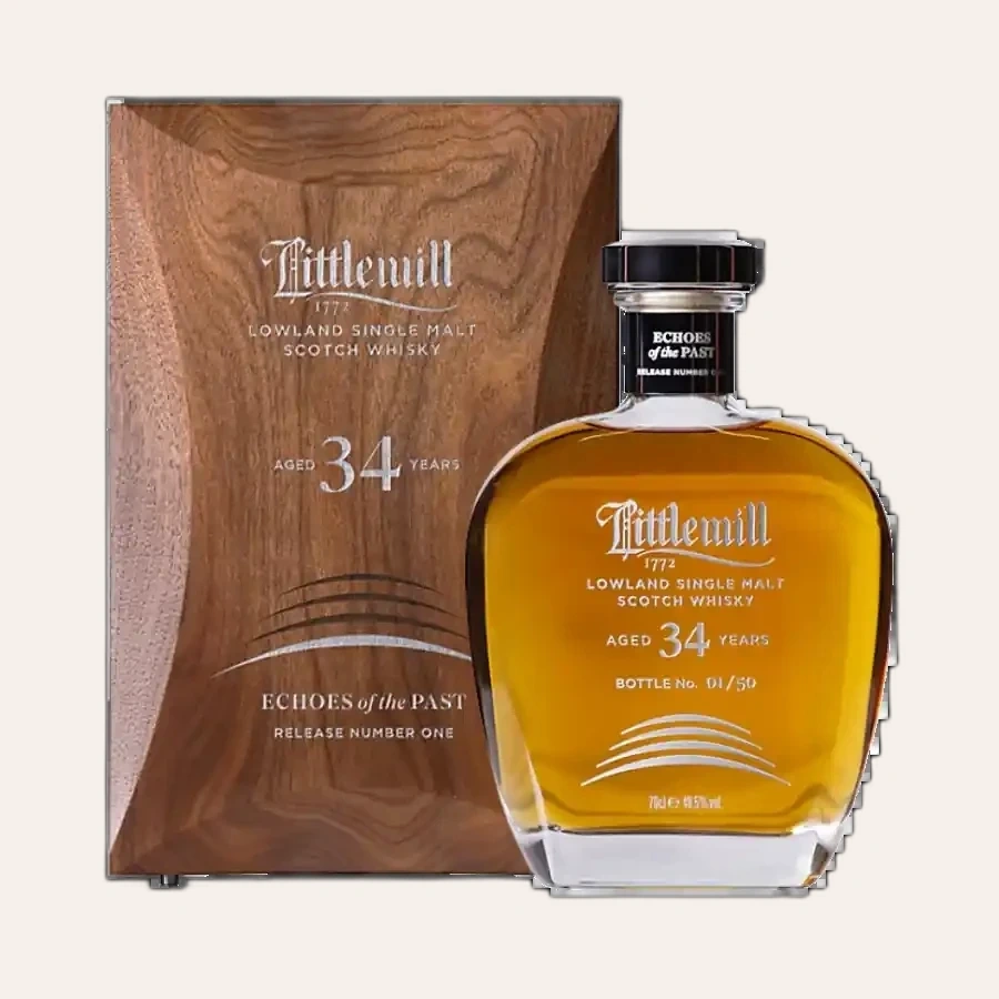 Rượu Whisky Littlemill 34 Year Old Echoes Of The Past Release Number One