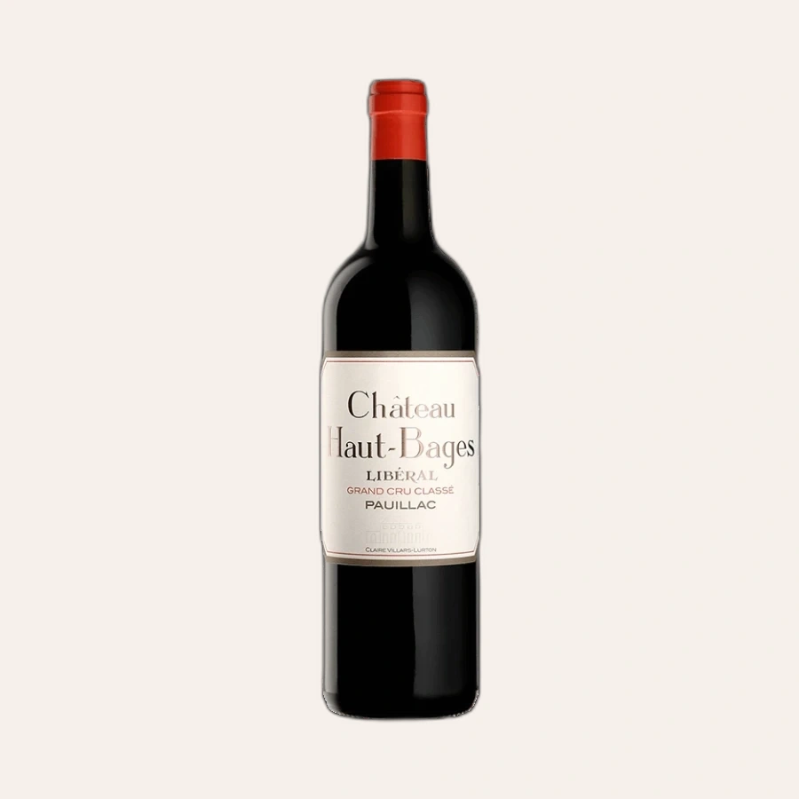 Rượu Vang Đỏ Pháp Chateau Haut Bages Liberal Pauillac 2017