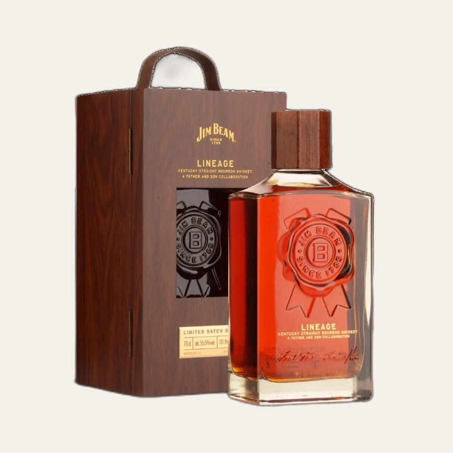 Rượu Whiskey Jim Beam Lineage Kentucky Straight Bourbon Limited Batch Release